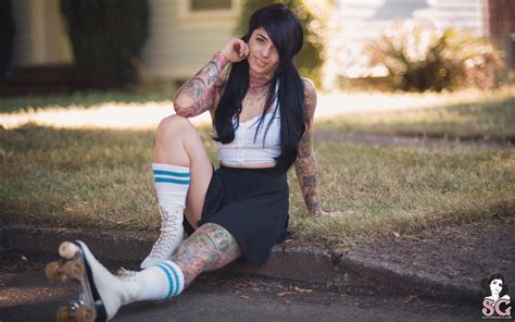 nudes with tattoos|SuicideGirls.